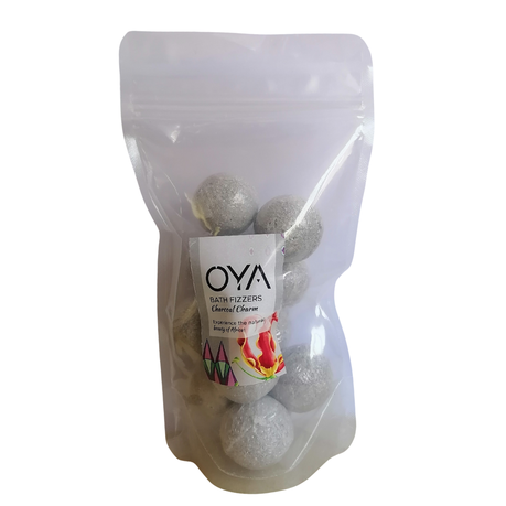 OYA - Bath Fizzers - 285 Grams - 12 Pack - Charcoal Charm