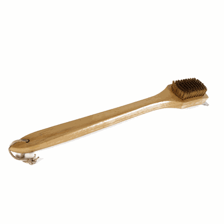 Braai Grid Brush - Wooden Handle