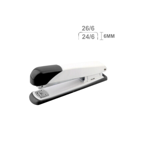 Motarro Stapler With Staples 6mm 2PCS - Black