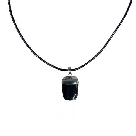 Earth Stone Collection - Polished Onyx Stone Necklace
