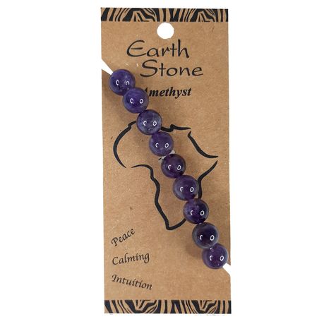 Earth Stone Collection - Amethyst Stone Bracelet