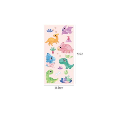 Motarro Stickers Relief 1 Sheet - Kids