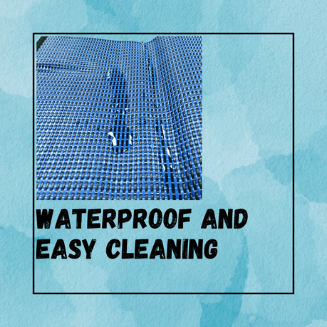 Outdoor Portable Waterproof Beach and Camping Mat - 1.8 x 1.5 Meter - Blue