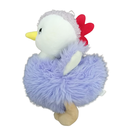 Kids Soft Toy Chicken - Purple 27×20cm