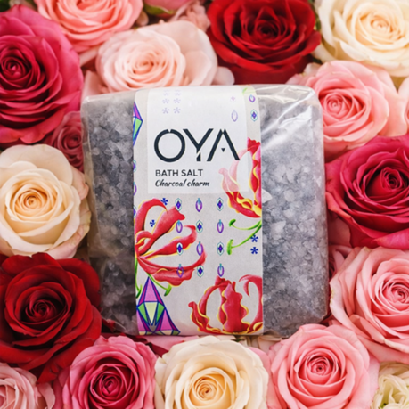 OYA Bath Salt 500g - 2 Pack - Charcoal Charm