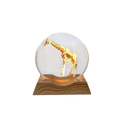 3D Creative Lamp - Giraffe Illuminated Art Light