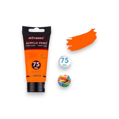 Mottaro Fluorescent Acrylic paint 75ml - Green