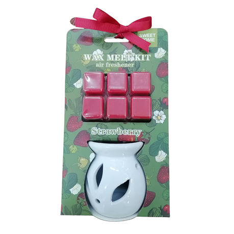 Wax Melt Burner Kit - Strawberry