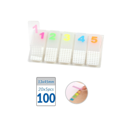 Motarro Page Markers 20x5 PCS - Arrows