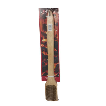Braai Grid Brush - Wooden Handle