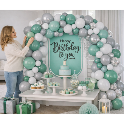 Party Balloon Garland Set - Happy Birthday To You