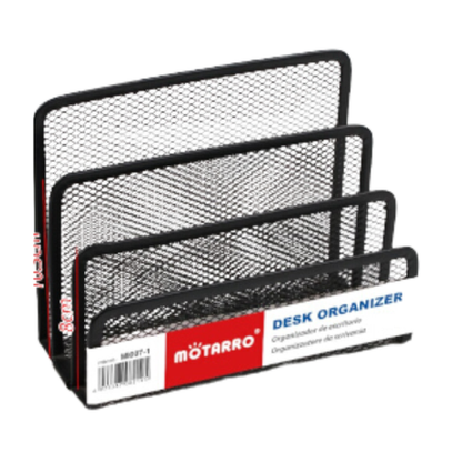 Motarro Desk Organiser - Black 10x15x10cm