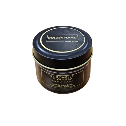 Scented Soy Massage Candles - Citronella and Vanilla