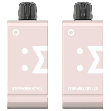 Elf Bar 18000 Puffs Rechargeable Pod 50mg - Strawberry Ice - 2 Pack