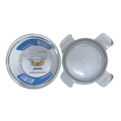 Food Container 400ml Round with Lid