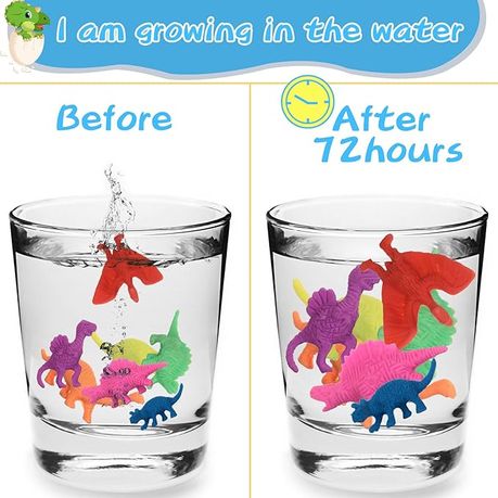 Growing Water Animals - 4 Pack Dinosaurs