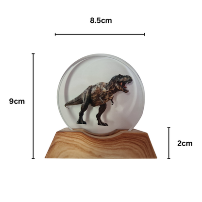 3D Creative Lamp - T-Rex Illuminated Art Light