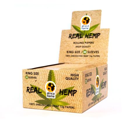 Africa Flame 100% Hemp Rolling Paper