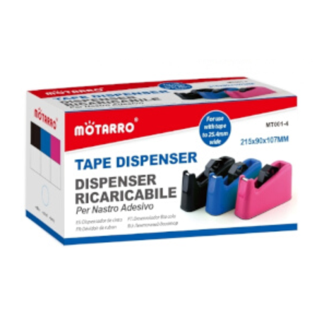 Motarro Tape Dispenser 192x73x86mm - Blue