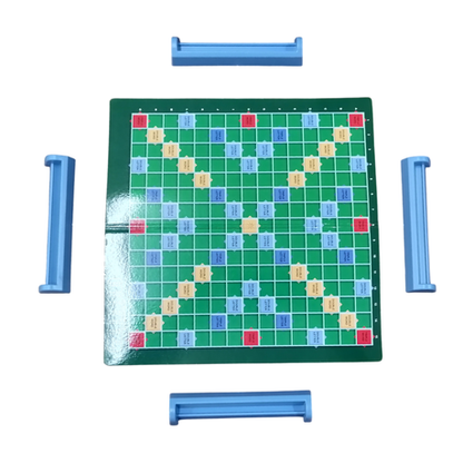 Cross Word Puzzle - 4 Racks And 100 Tiles