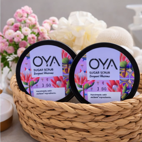 Oya Sugar Scrub 175g - Buoyant Blossoms 2 Pack