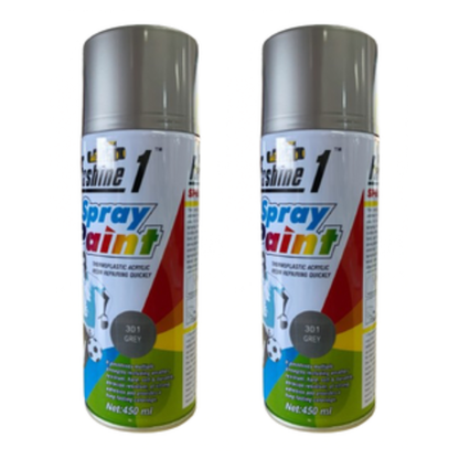 Fashine 1 Spray Paint 450ml - 2 Pack - Rose Gold