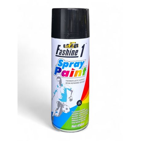 Fashine 1- Spray Paint - 450ml - Black