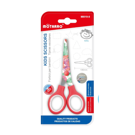 Motarro Kids Scissors Floral - Blue