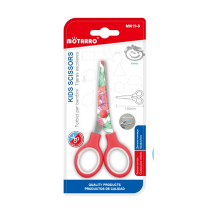 Motarro Kids Scissors Floral - Blue