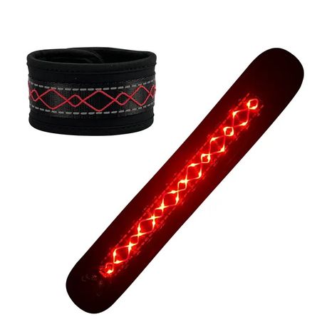 Horse LED Leg Band - Battery Powered Night Riding Band - Red