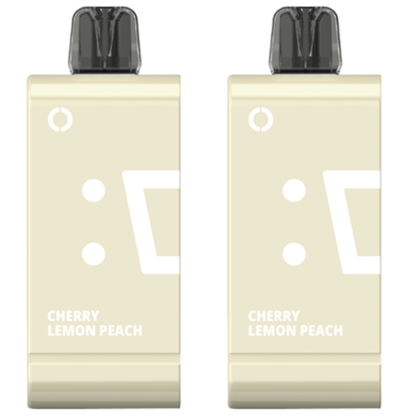 Elf Bar 18000 Puffs Rechargeable Pod 50mg - Cherry Lemon Peach - 2 Pack