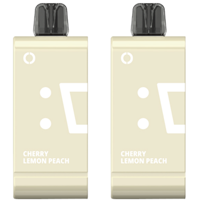 Elf Bar 18000 Puffs Rechargeable Pod 50mg - Cherry Lemon Peach - 2 Pack