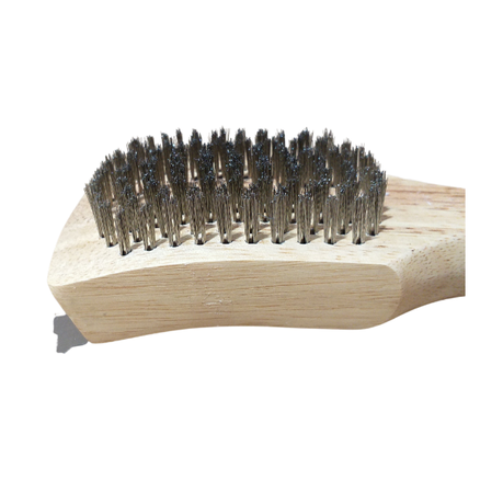 Braai Grid Brush - Wooden Handle