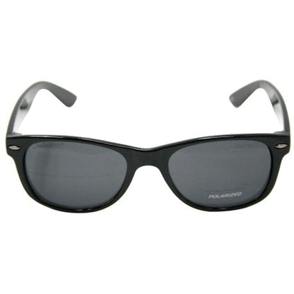 Lentes and Marcos "Prince-Lorenz" Polarised/UV400 Black Wayfarer Sunglasses