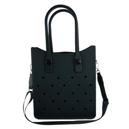 Zaizai EVA Croc Tote Bag with Adjustable Strap - Purple