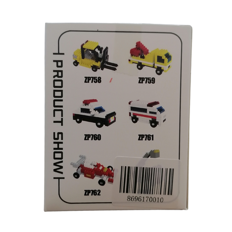 DIY Blocks Fire Truck 108 Pieces