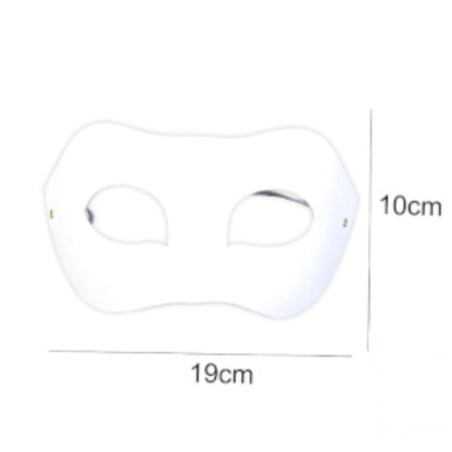 Motarro Painting Mask White - Royal 19x13cm
