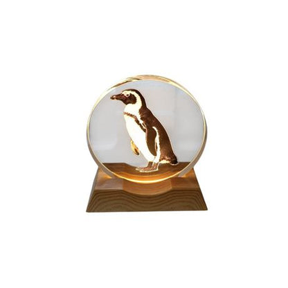 3D Creative Lamp - Penguin Illuminated Art Light