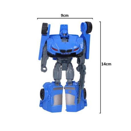 Super Robot Action Figures - 2 Pack - Blue & Green