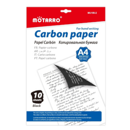 Motarro Carbon Paper A4 210x297cm 10 Sheets - Blue