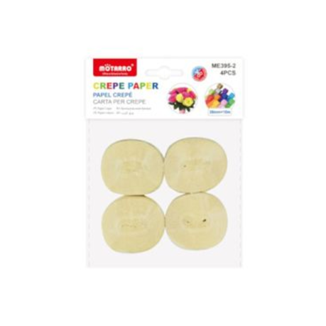 Motarro Crepe Paper 35x10mm - 4PCS - Gold