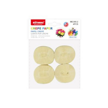 Motarro Crepe Paper 35x10mm - 4PCS - Gold