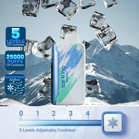 Elf Bar 25000 Puffs Disposable Vape - Ice King - Miami Mint