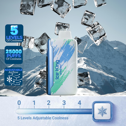 Elf Bar 25000 Puffs Disposable Vape - Ice King - Miami Mint