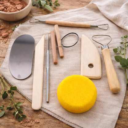 Motarro Clay Tools 8 Piece Set - 2 Pack