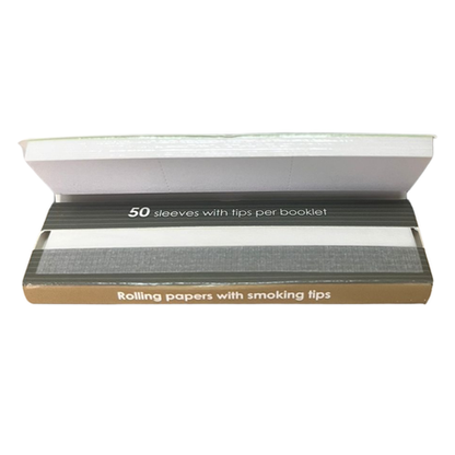 Flame Club Queen Size Rolling Paper + Tips - 39 Booklets - 2 Pack