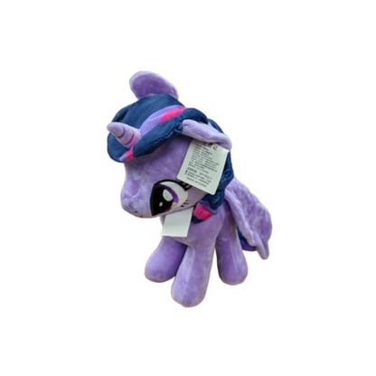 Soft Toy Purple Pony - 30cm
