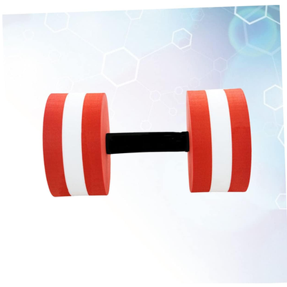 Swimming Dumbbell for Aerobics Workout - Set of 4 - Red