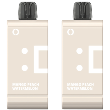 Elf Bar 18000 Puffs Rechargeable Pod 50mg - Mango Peach Watermelon - 2 Pack