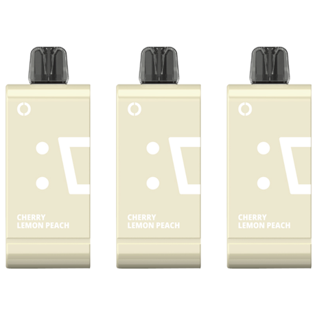 Elf Bar 18000 Puffs Rechargeable Pod 50mg - Cherry Lemon Peach - 3 Pack